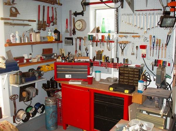 Домашняя мастерская  как ее правильно организовать и обустроить? - фото